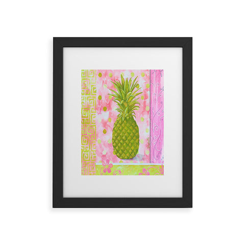 Madart Inc. Fresh Pineapple Framed Art Print
