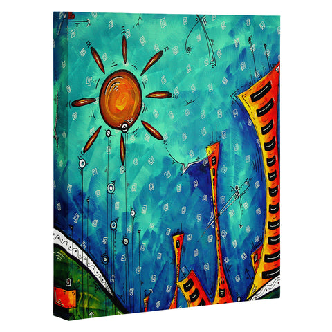 Madart Inc. Funky Town Art Canvas
