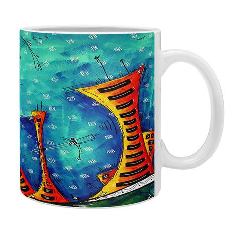 Madart Inc. Funky Town Coffee Mug
