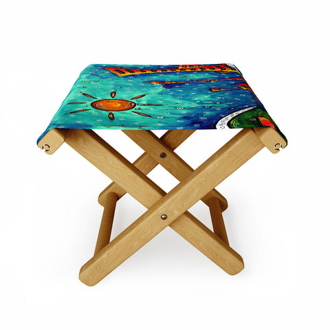 Madart Inc. Funky Town Folding Stool