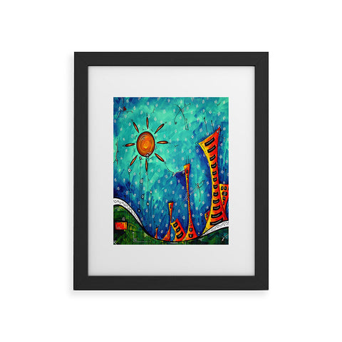 Madart Inc. Funky Town Framed Art Print