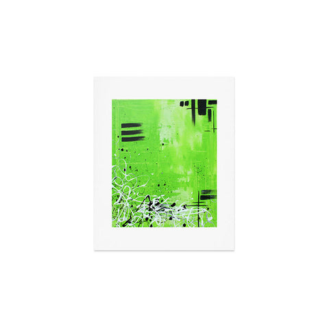 Madart Inc. Garden Delight Green Dreams Art Print