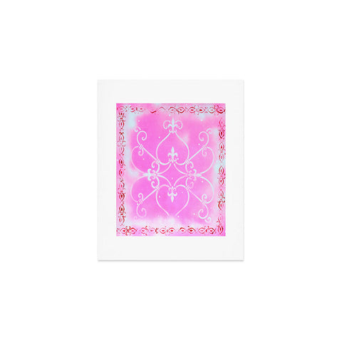 Madart Inc. Garden Delight Pink Fantasy Art Print