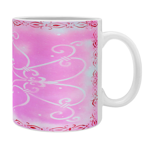 Madart Inc. Garden Delight Pink Fantasy Coffee Mug