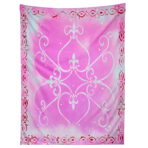 Madart Inc. Garden Delight Pink Fantasy Tapestry
