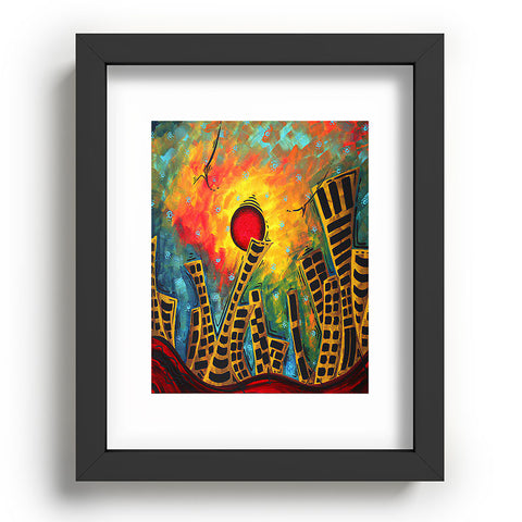 Madart Inc. Glimmer Of Hope Recessed Framing Rectangle