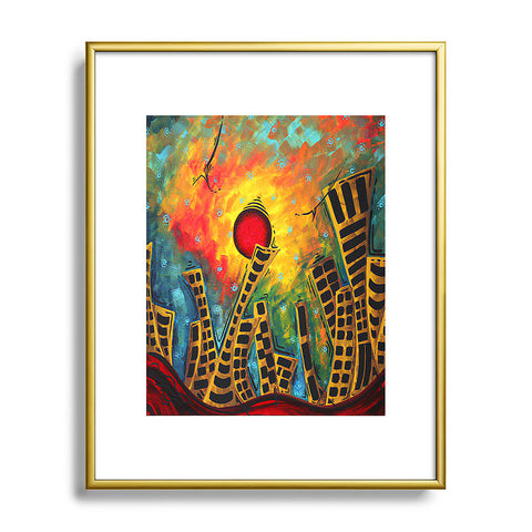Madart Inc. Glimmer Of Hope Metal Framed Art Print