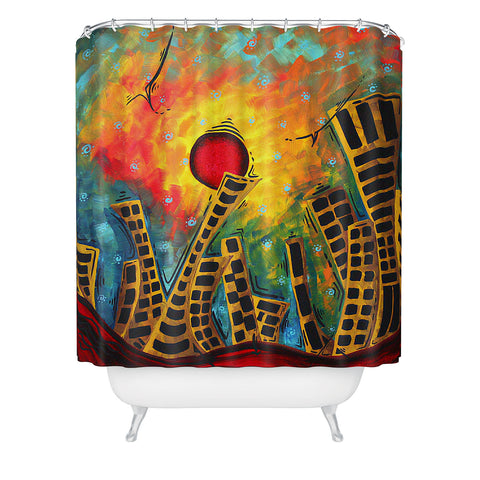 Madart Inc. Glimmer Of Hope Shower Curtain