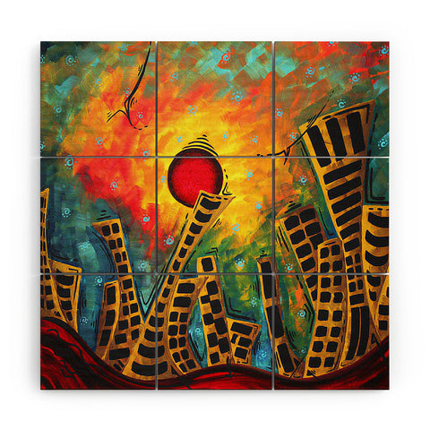 Madart Inc. Glimmer Of Hope Wood Wall Mural