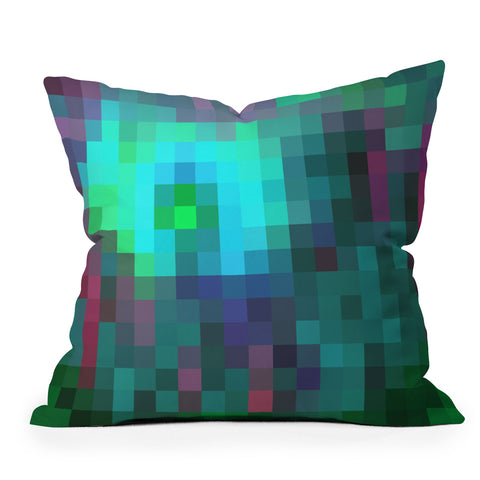 Madart Inc. Glorious Colors 2 Throw Pillow