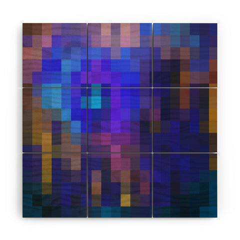 Madart Inc. Glorious Colors 3 Wood Wall Mural