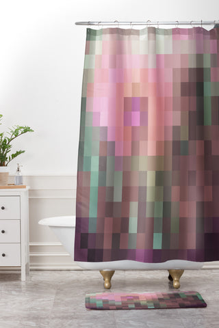 Madart Inc. Glorious Colors 4 Shower Curtain And Mat