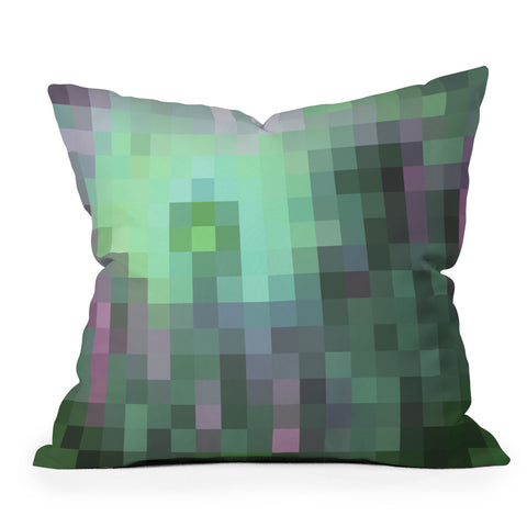 Madart Inc. Glorious Colors 5 Throw Pillow