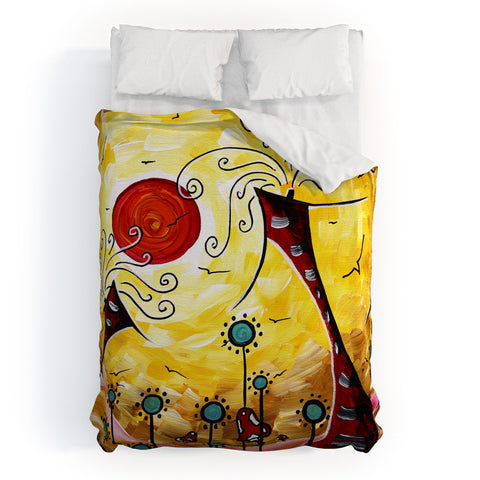 Madart Inc. Good Morning Duvet Cover
