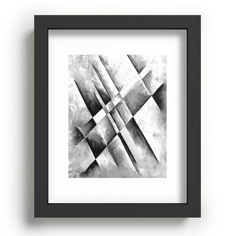 Madart Inc. Grey Scale I Recessed Framing Rectangle