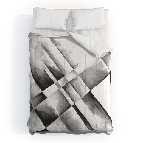 Madart Inc. Grey Scale I Comforter