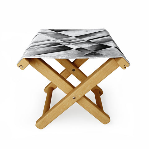 Madart Inc. Grey Scale I Folding Stool