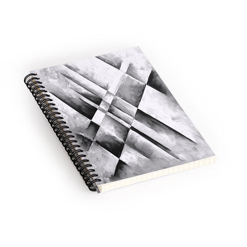 Madart Inc. Grey Scale I Spiral Notebook