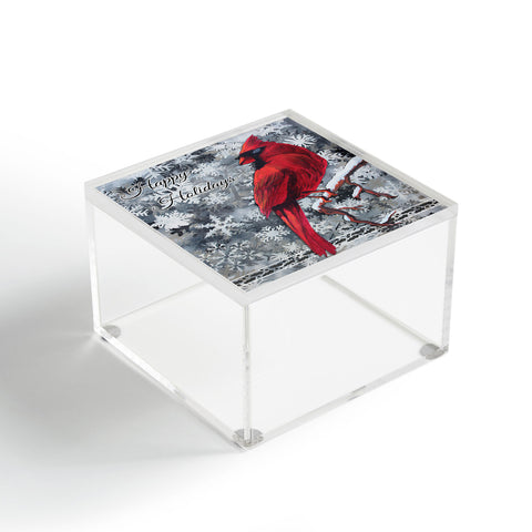Madart Inc. Happy Holidays Design Acrylic Box