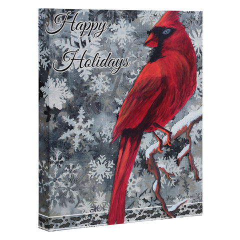 Madart Inc. Happy Holidays Design Art Canvas