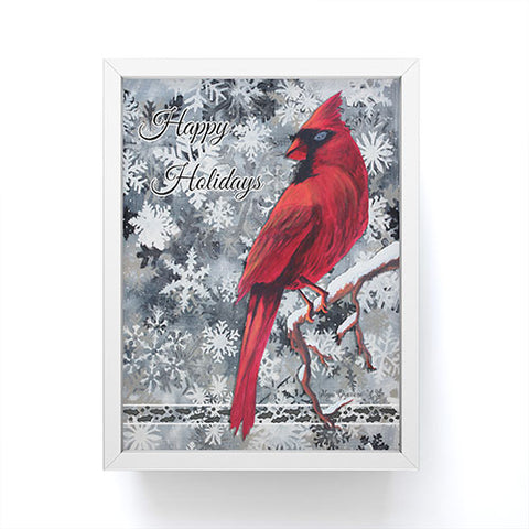 Madart Inc. Happy Holidays Design Framed Mini Art Print
