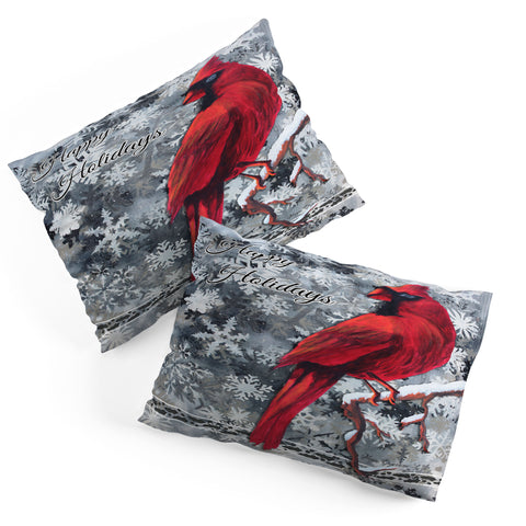 Madart Inc. Happy Holidays Design Pillow Shams