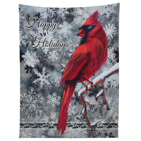 Madart Inc. Happy Holidays Design Tapestry