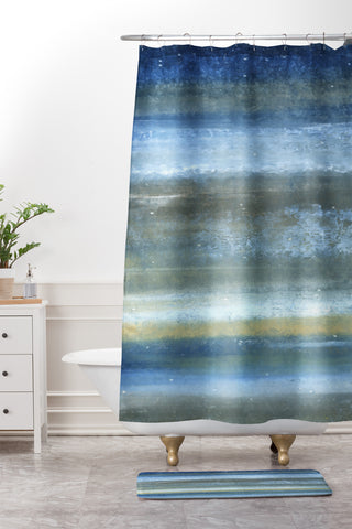 Madart Inc. Lakewood Shower Curtain And Mat