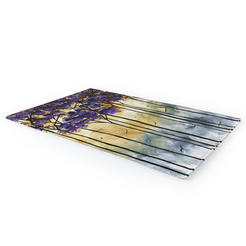 Madart Inc. Lavender Dusk DUNCANSON Area Rug