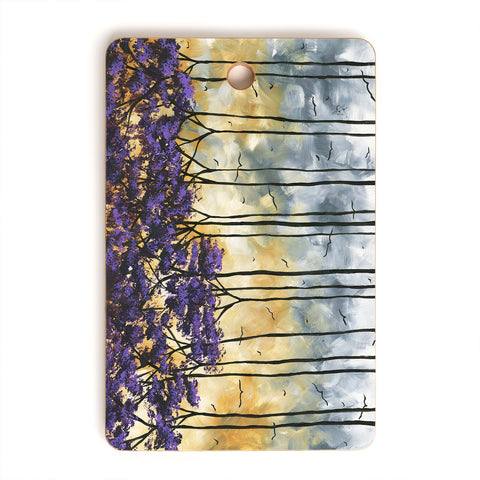 Madart Inc. Lavender Dusk DUNCANSON Cutting Board Rectangle