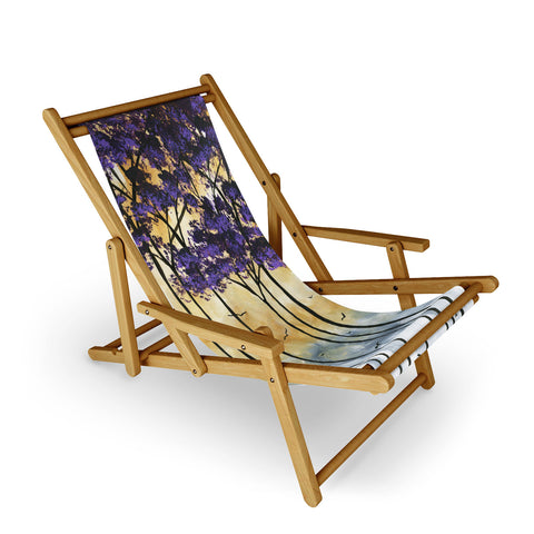 Madart Inc. Lavender Dusk DUNCANSON Sling Chair