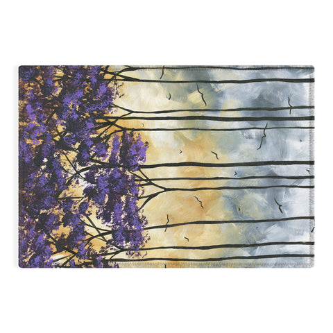 Madart Inc. Lavender Dusk DUNCANSON Outdoor Rug