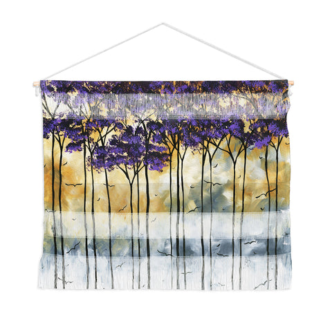 Madart Inc. Lavender Dusk DUNCANSON Wall Hanging Landscape