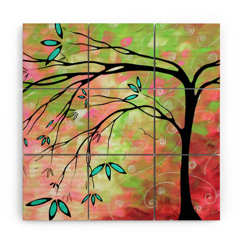 Madart Inc. Lily Wood Wall Mural
