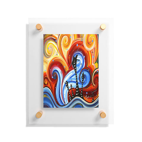 Madart Inc. Little Village Floating Acrylic Print