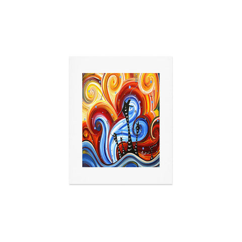 Madart Inc. Little Village Art Print