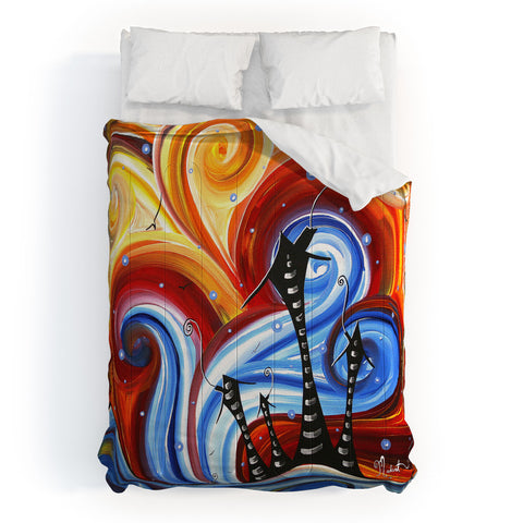 Madart Inc. Little Village Comforter