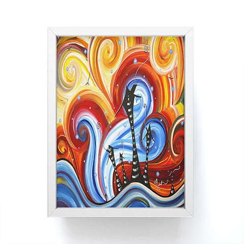 Madart Inc. Little Village Framed Mini Art Print