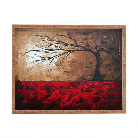 Madart Inc. Lost In The Forest Rectangular Tray