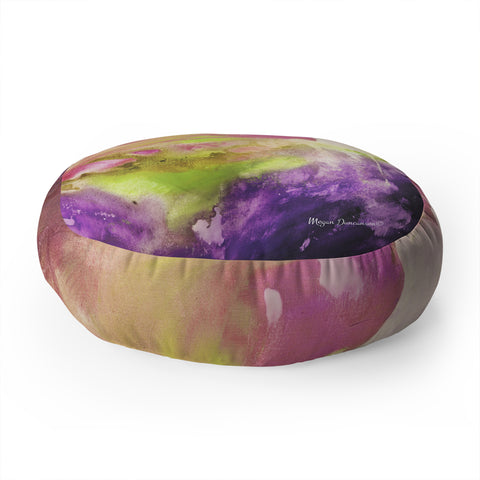 Madart Inc. Lost Nebula 1 Floor Pillow Round