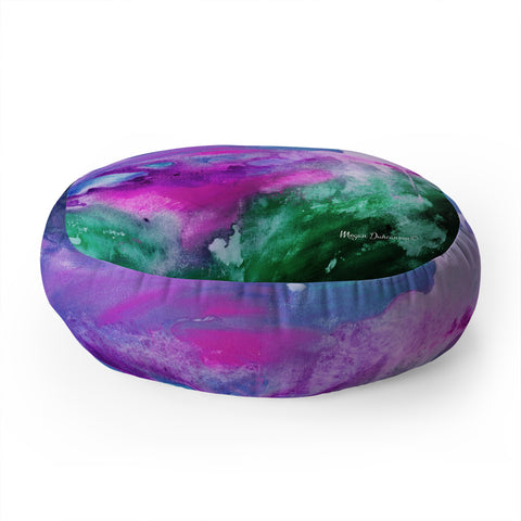 Madart Inc. Lost Nebula 2 Floor Pillow Round