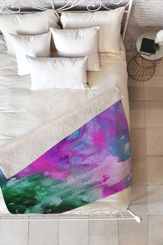 Madart Inc. Lost Nebula 2 Fleece Throw Blanket