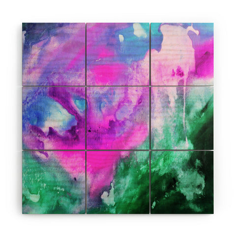 Madart Inc. Lost Nebula 2 Wood Wall Mural