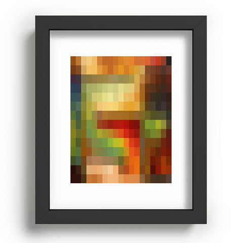 Madart Inc. Maze of Colors Recessed Framing Rectangle