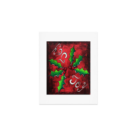 Madart Inc. Mistletoe Joy Art Print