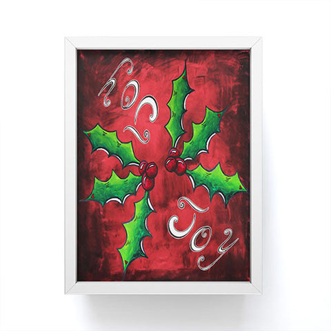 Madart Inc. Mistletoe Joy Framed Mini Art Print
