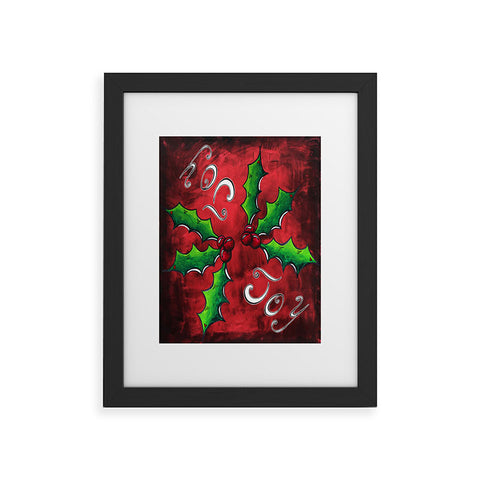 Madart Inc. Mistletoe Joy Framed Art Print