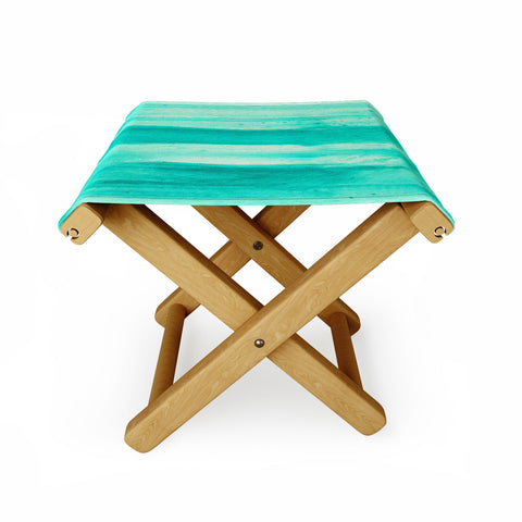Madart Inc. Modern Dance Aqua Passion Folding Stool
