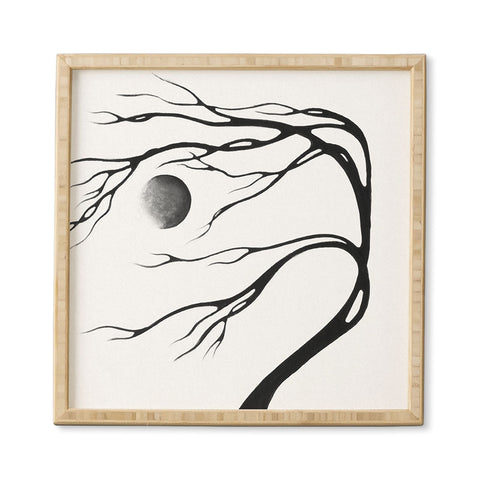 Madart Inc. Modern Dance Moon Song Framed Wall Art