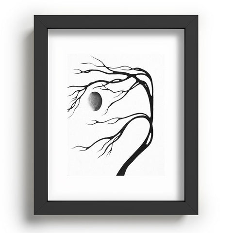 Madart Inc. Modern Dance Moon Song Recessed Framing Rectangle